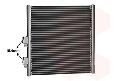 KONDENSATOR KLIMAANLAGE VAN WEZEL 74015708