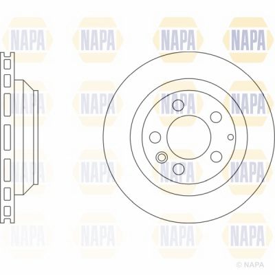 Brake Disc NAPA NBD5551