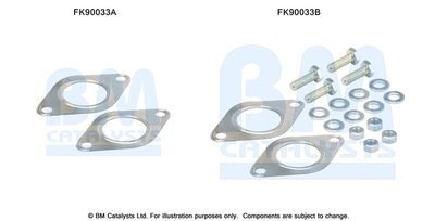 Монтажный комплект, катализатор BM CATALYSTS FK90033 для ROVER 100