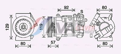 KOMPRESSOR KLIMAANLAGE