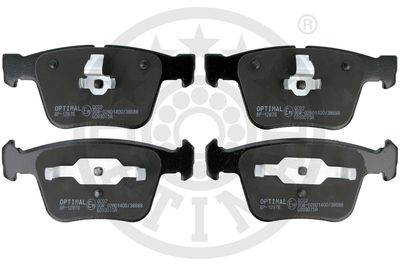 Zestaw klocków hamulcowych, hamulce tarczowe OPTIMAL BP-12876