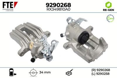 спирачен апарат FTE 9290268