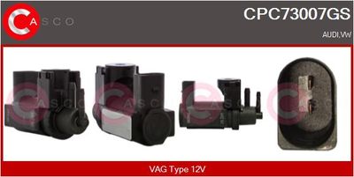 Měnič tlaku, výfukový systém CASCO CPC73007GS