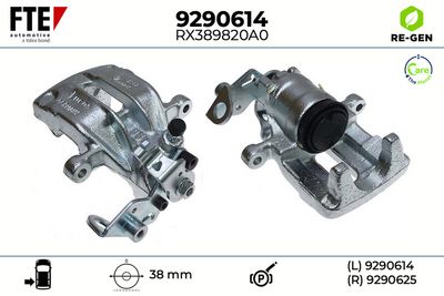 спирачен апарат FTE 9290614
