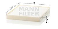 MANN-FILTER CU 2227 Фильтр салона  для DODGE  (Додж Калибер)