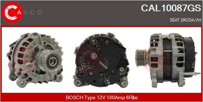 GENERATOR / ALTERNATOR CASCO CAL10087GS