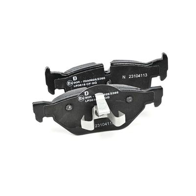 BREMSBELAGSATZ SCHEIBENBREMSE DELPHI LP3618 26