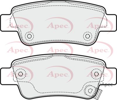 Brake Pad Set APEC PAD1940