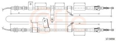 CABLU FRANA DE PARCARE COFLE 92175058