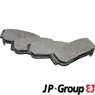 Комплект тормозных колодок, дисковый тормоз JP GROUP 3663700310 для SSANGYONG STAVIC