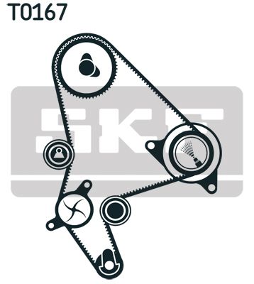 SET CUREA DE DISTRIBUTIE SKF VKMA03247 1