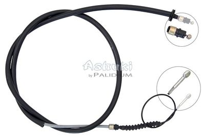 Тросик, cтояночный тормоз ASHUKI by Palidium ASH3-1120 для TOYOTA HILUX