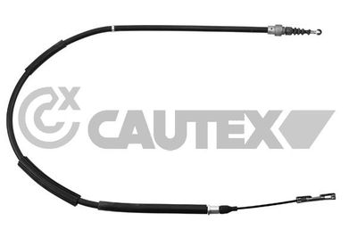 Тросик, cтояночный тормоз CAUTEX 766001 для AUDI A2