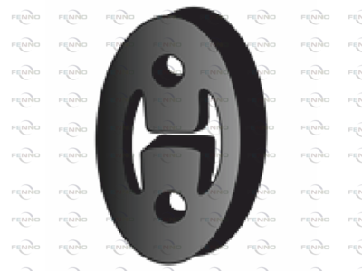 Držák, výfukový systém FENNO X30274