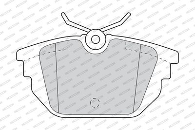 BREMSBELAGSATZ SCHEIBENBREMSE FERODO FDB1113 1