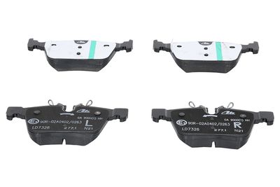 Brake Pad Set, disc brake 13.0470-7326.2