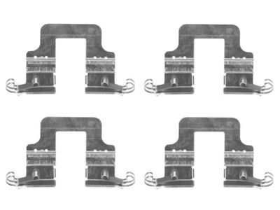 Комплектующие, колодки дискового тормоза HELLA 8DZ 355 204-851 для AUDI A5