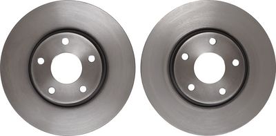 Brake disc Voor Links/Rechts past: FORD TOURNEO CONNECT, TRANSIT CONNECT 1.8/1.8D/1.8LPG 06.02-12.13