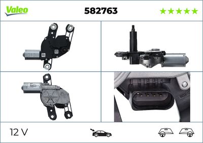 двигател на чистачките VALEO 582763