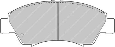 BREMSBELAGSATZ SCHEIBENBREMSE