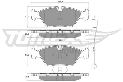 Bremsbelagsatz, Scheibenbremse