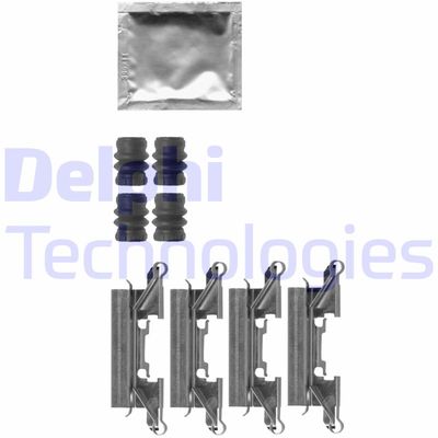 Комплектующие, колодки дискового тормоза DELPHI LX0626 для NISSAN NV200