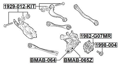 SURUB AX CARDAN FEBEST 1998004 1