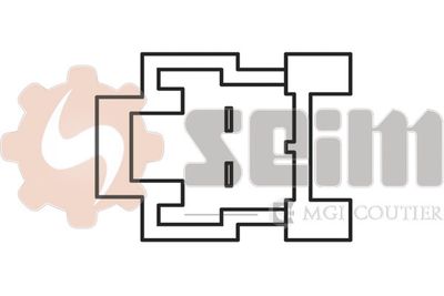 COMUTATOR ACTIONARE AMBREIAJ (TEMPOMAT) SEIM CS116 1