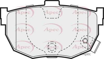 Brake Pad Set APEC PAD999