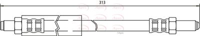 APEC Brake Hose HOS3154