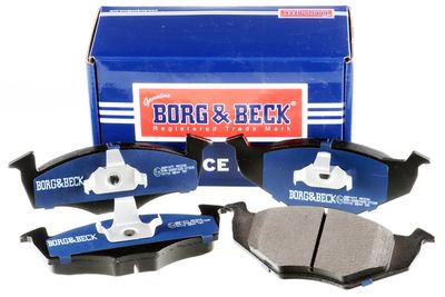 комплект спирачно феродо, дискови спирачки BORG & BECK BBP1471