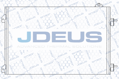 JDEUS 723M82 Радиатор кондиционера для RENAULT CLIO II (BB_, CB_) 1.5 dCi (B/CB3M)