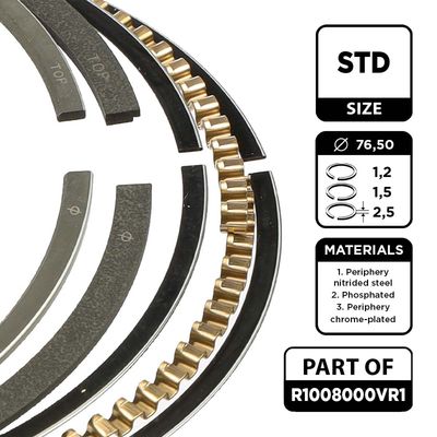 SET SEGMENTI PISTON ET ENGINETEAM R1008000VR1 1