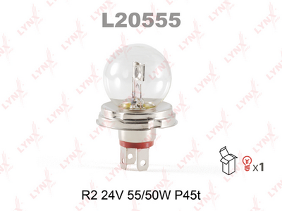 L20555 LYNXauto Лампа накаливания, основная фара