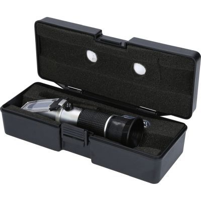 KS Tools Refraktometr – optické zařízení k testování elektrolytu, nemrznoucích kapalin a aditiv AdBlue® 550.1285