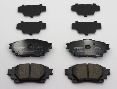 Remblokken set Achter , past: LEXUS LBX, NX II, RX, RZ, UX  TOYOTA BZ4X, COROLLA, HIGHLANDER, RAV 4 V, YARIS CROSS 1.5-Electric 12.18-