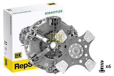 Koppelingskit 280mm past: DEUTZ FAHR 5080 D ECOLINE, 310 VC, 310 VL, 310 VM, 310 VN, V 70 C, V 70 N, V 80 L, V 80 M, V 80 N, 57, 57 F, 67, 67 F, 310 ECOLINE, 310 F ECOLINE, 315 ECOLINE