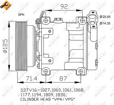 Compressor, air conditioning 32742