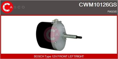 Двигатель стеклоочистителя CASCO CWM10126GS для PIAGGIO APE