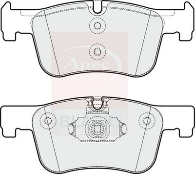 APEC Brake Pad Set, disc brake PAD1875B