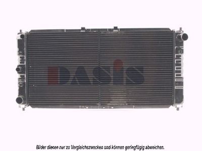 Радиатор, охлаждение двигателя AKS DASIS 111160N для MAZDA MX-3