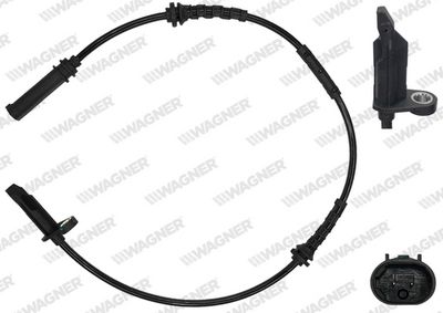 Czujnik, prędkość obrotowa koła WAGNER ABS00162