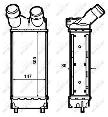 INTERCOOLER COMPRESOR NRF 30479 4