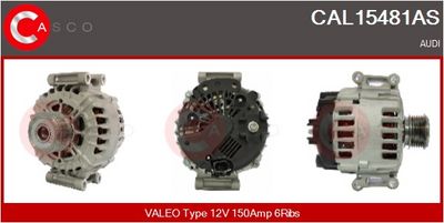 GENERATOR / ALTERNATOR CASCO CAL15481AS