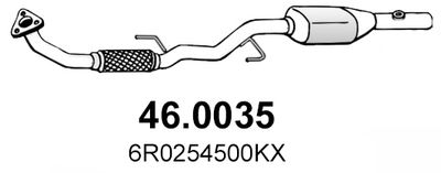 Катализатор ASSO 46.0035 для FERRARI 360