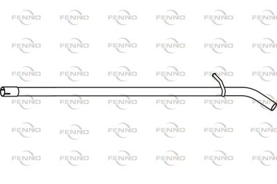 Rura wydechowa FENNO P49037