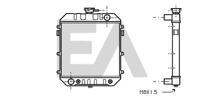EACLIMA 31R54004 Кришка радіатора  для OPEL (Опель)