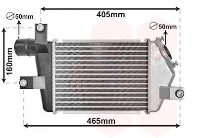 Интеркулер VAN WEZEL 32014702 для MITSUBISHI L200