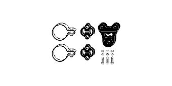 SET MONTARE SISTEM DE ESAPAMENT HJS 82156453