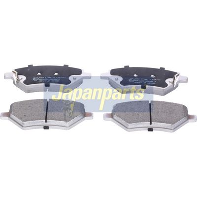 комплект спирачно феродо, дискови спирачки JAPANPARTS PA-0163AF